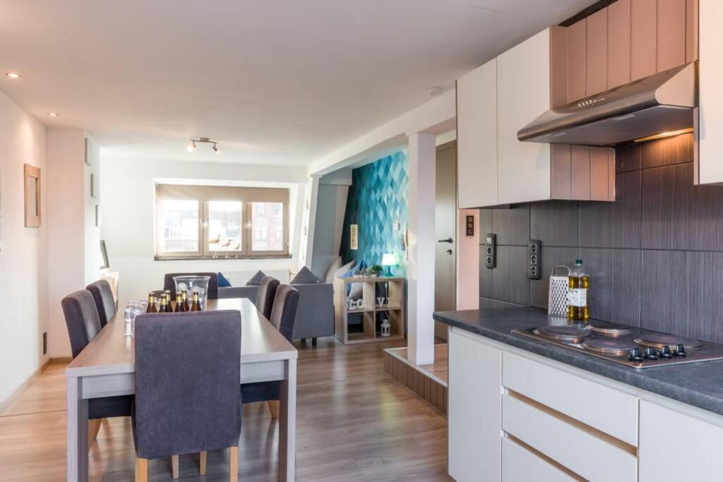Duplex Appertement Met Zicht Damse Vaart @ Brugge Apartment Ngoại thất bức ảnh