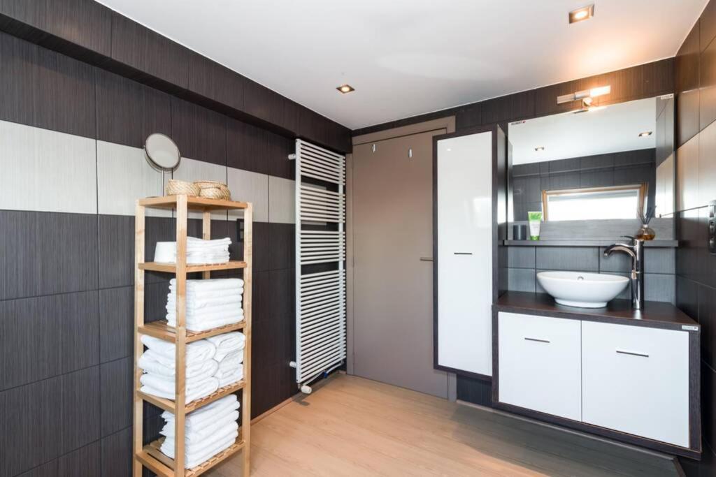Duplex Appertement Met Zicht Damse Vaart @ Brugge Apartment Ngoại thất bức ảnh
