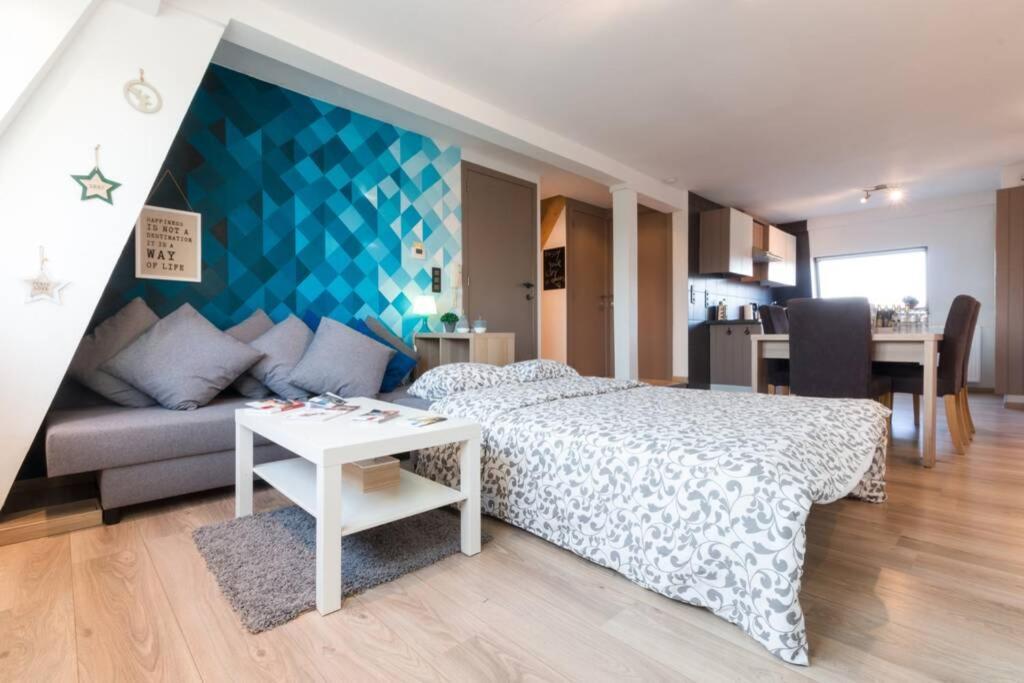 Duplex Appertement Met Zicht Damse Vaart @ Brugge Apartment Ngoại thất bức ảnh